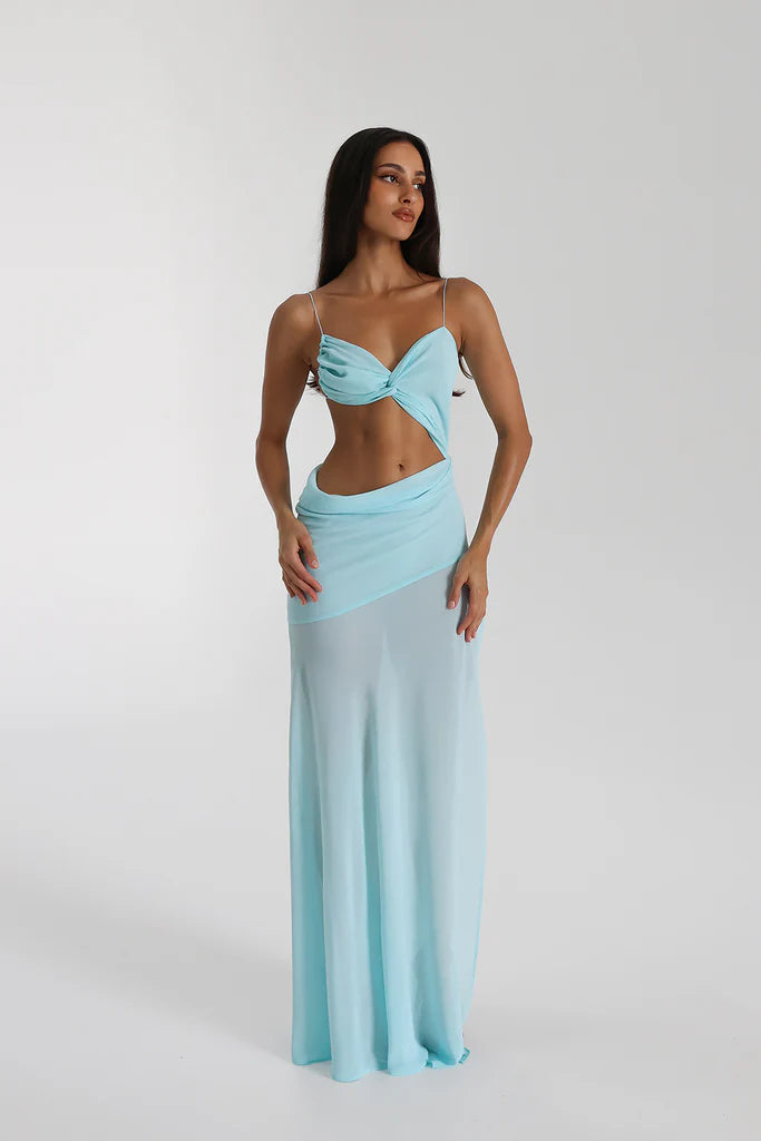 NATALIE ROLT DAHLIA DRESS BABY BLUE