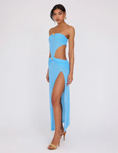 Load image into Gallery viewer, TIGERMIST KYNLEE DRESS BLUE
