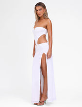 Load image into Gallery viewer, TIGERMIST KYNLEE DRESS WHITE
