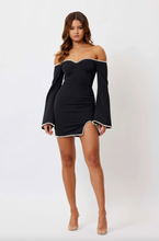 Load image into Gallery viewer, BIANCA AND BRIDGETT SHAYLEE BELL SLEEVE DRESS
