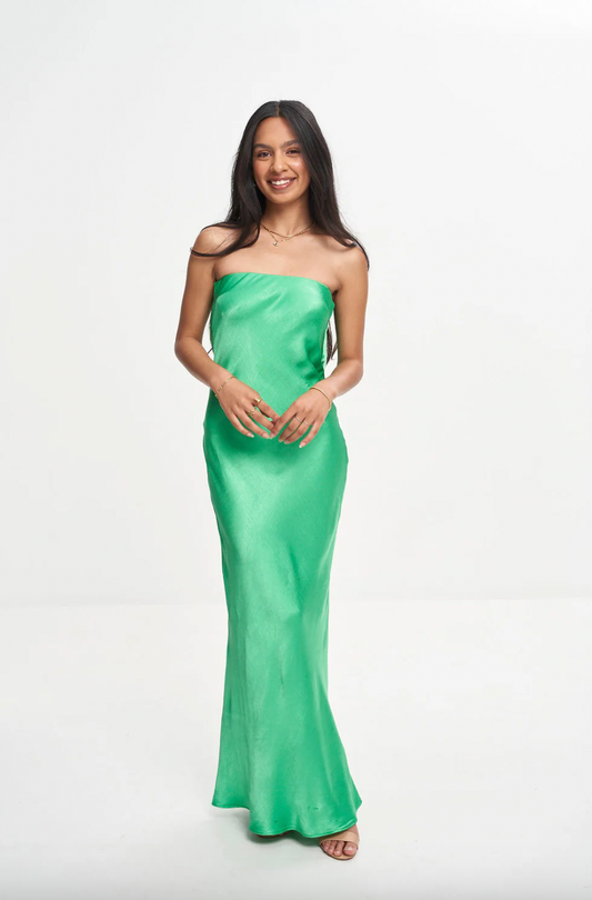 BEC AND BRIDGE MOON DANCE DRESS EMERALD GREEN