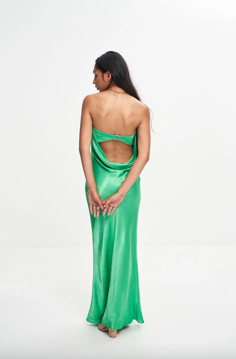 BEC AND BRIDGE MOON DANCE DRESS EMERALD GREEN