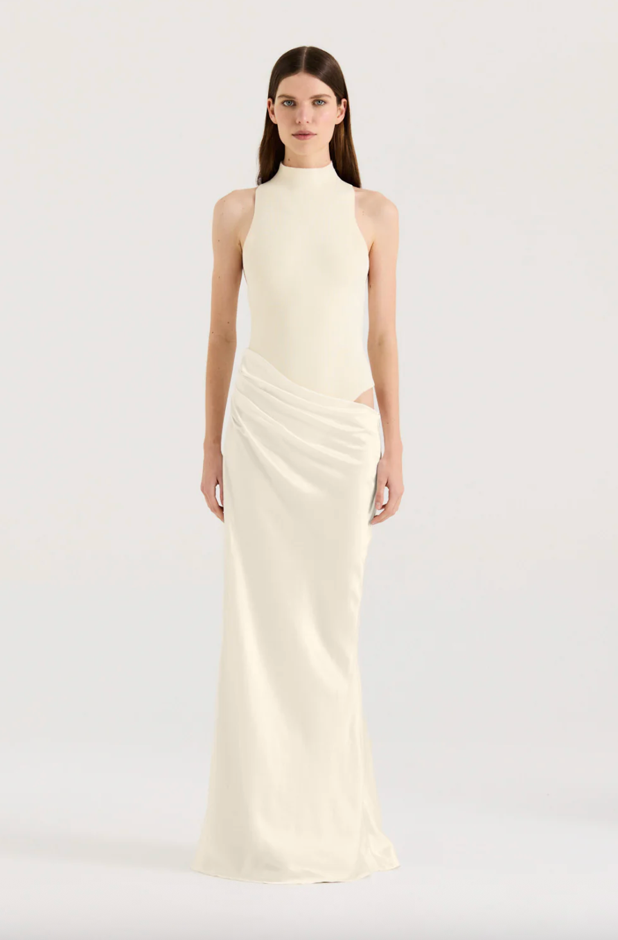 HENNE SORAIA DRESS BUTTER