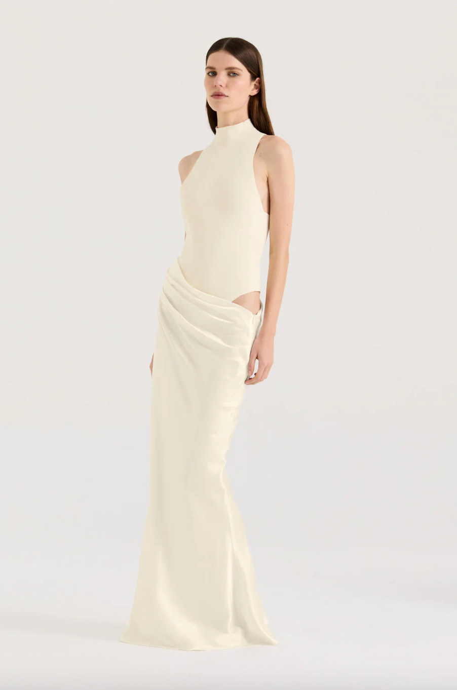 HENNE SORAIA DRESS BUTTER