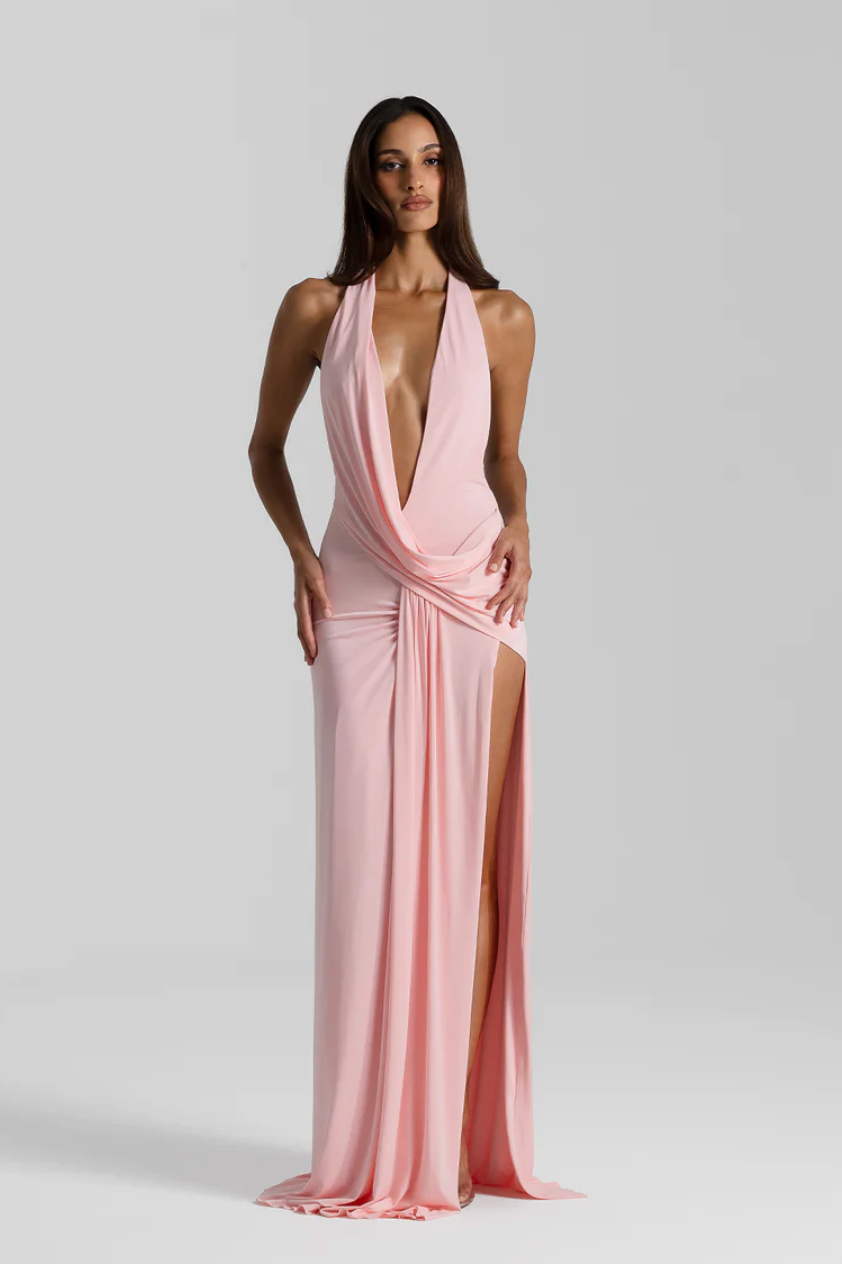 NATALIE ROLT WINONA GOWN PINK