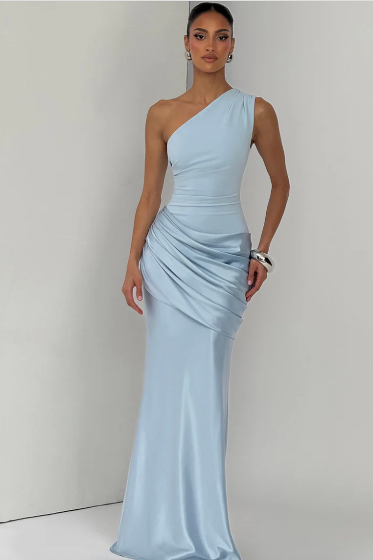 BABYBOO SADONA MAXI DRESS GLACIER BLUE