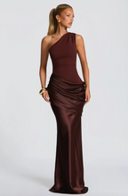 Load image into Gallery viewer, BABYBOO SADONA MAXI DRESS PLUM BROWN
