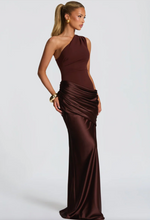 Load image into Gallery viewer, BABYBOO SADONA MAXI DRESS PLUM BROWN
