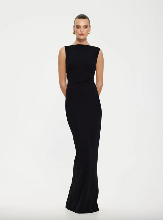EFFIE KATS VERONA GOWN BLACK