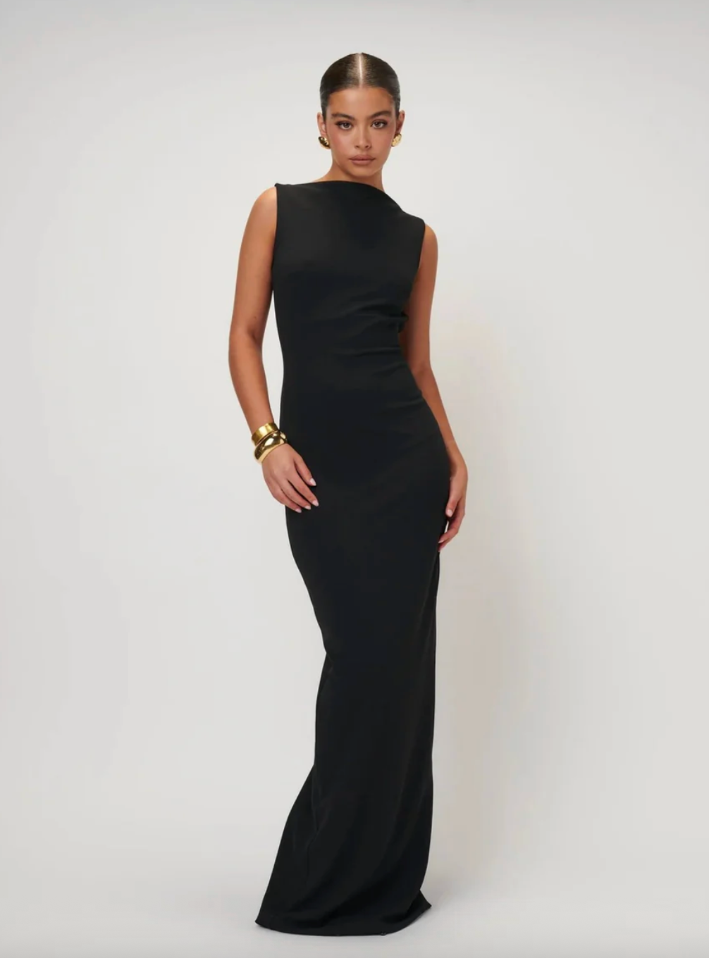 EFFIE KATS VERONA GOWN BLACK