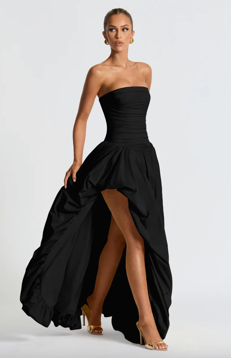 BABYBOO JILIAN MAXI DRESS BLACK