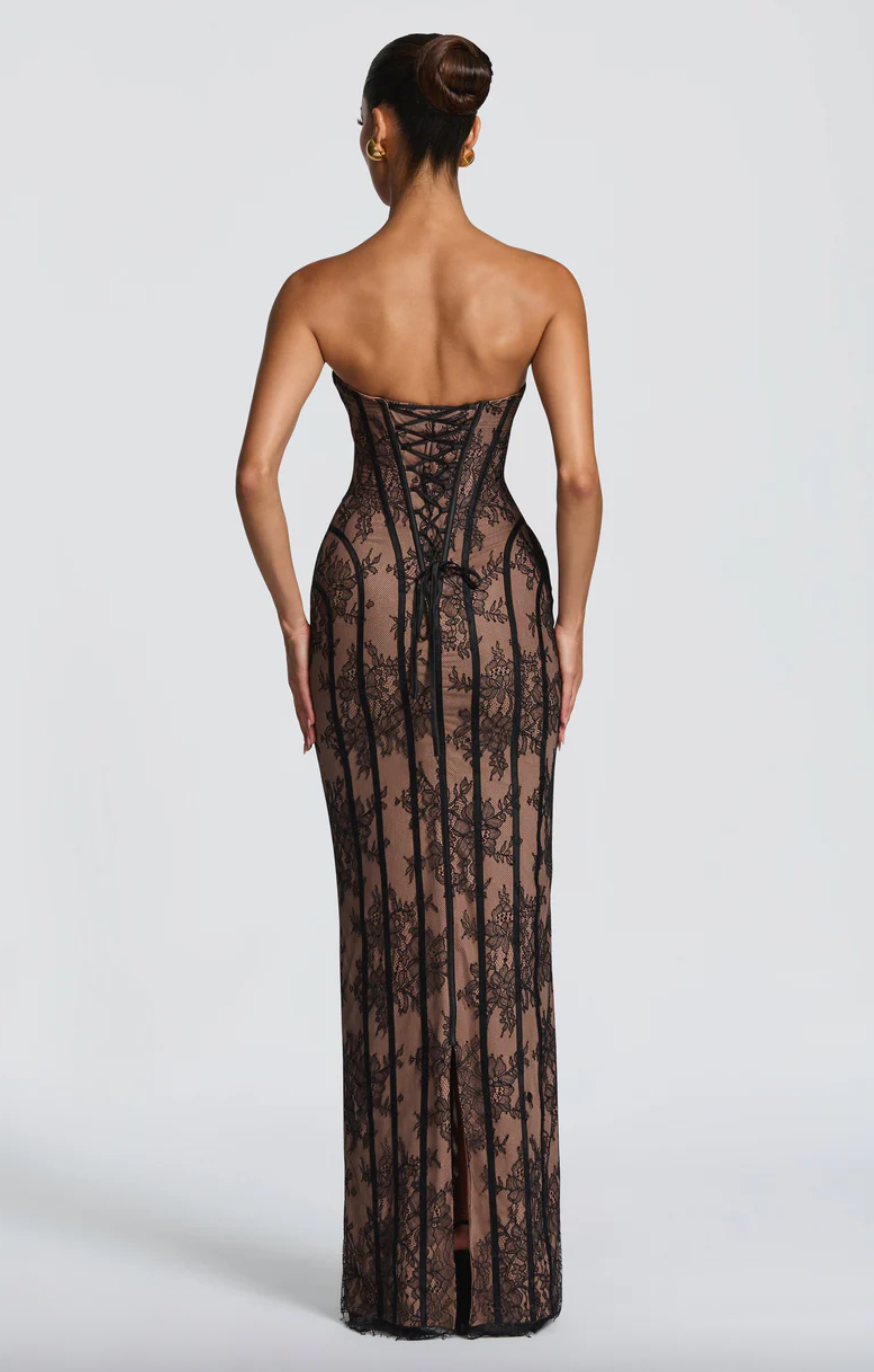 BABYBOO SIAN MAXI DRESS BLACK