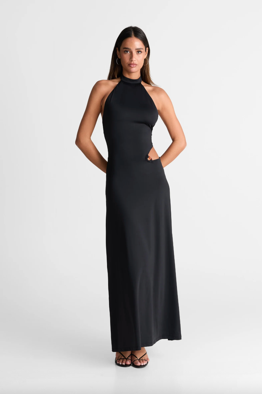 SASHA THERESE AURORA MAXI DRESS BLACK