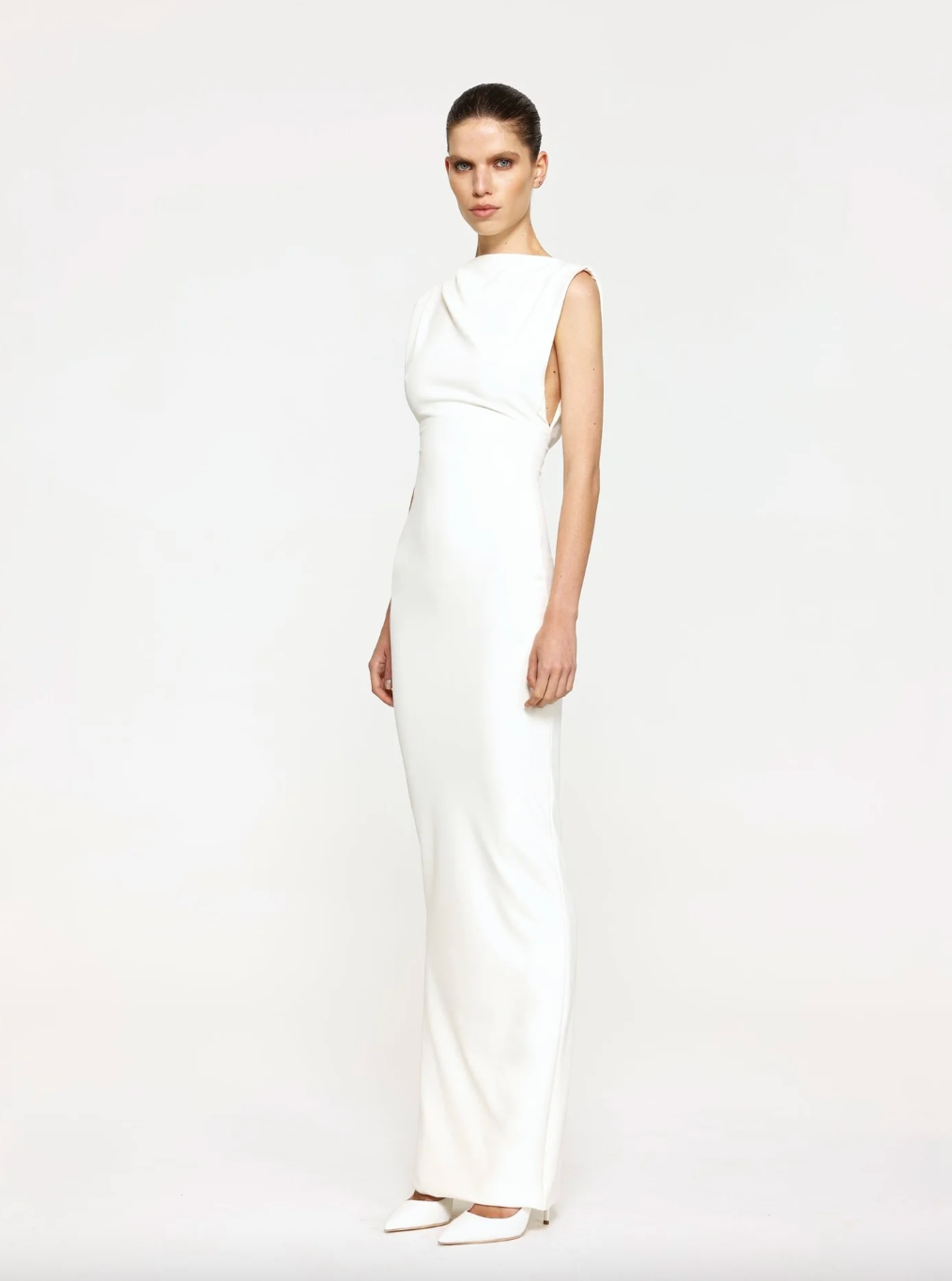EFFIE KATS AUDREY GOWN IVORY