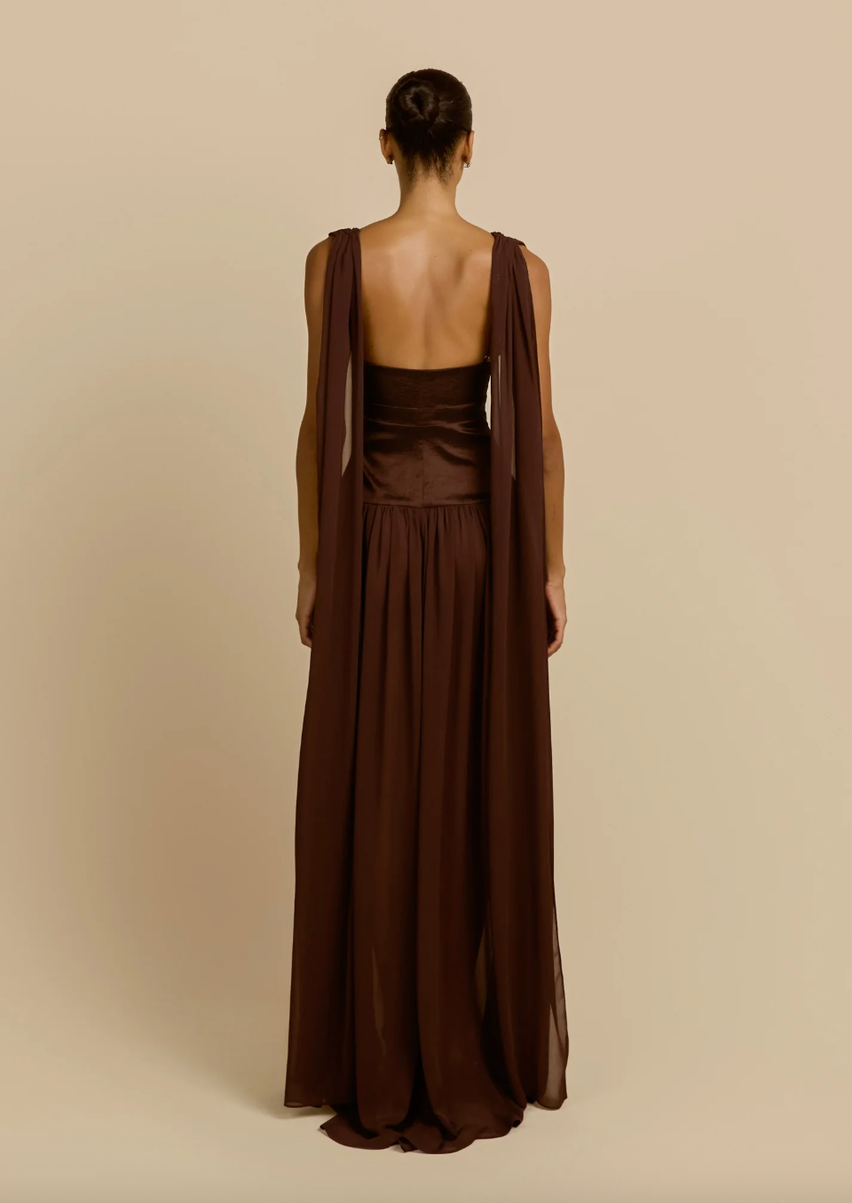 ARCINA ORI RAMONA DRESS CACAO