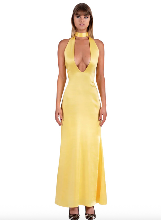 ONLINE WAREHOUSE SALE: I AM DELILAH MARGOT DRESS YELLOW
