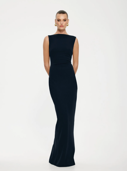 EFFIE KATS VERONA GOWN NAVY