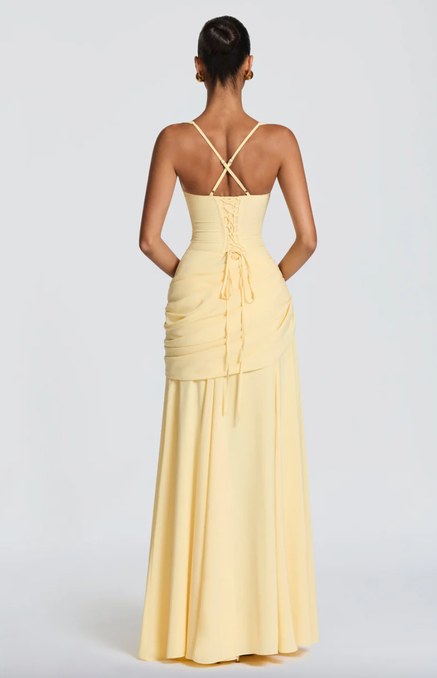 BABYBOO SURA MAXI DRESS YELLOW