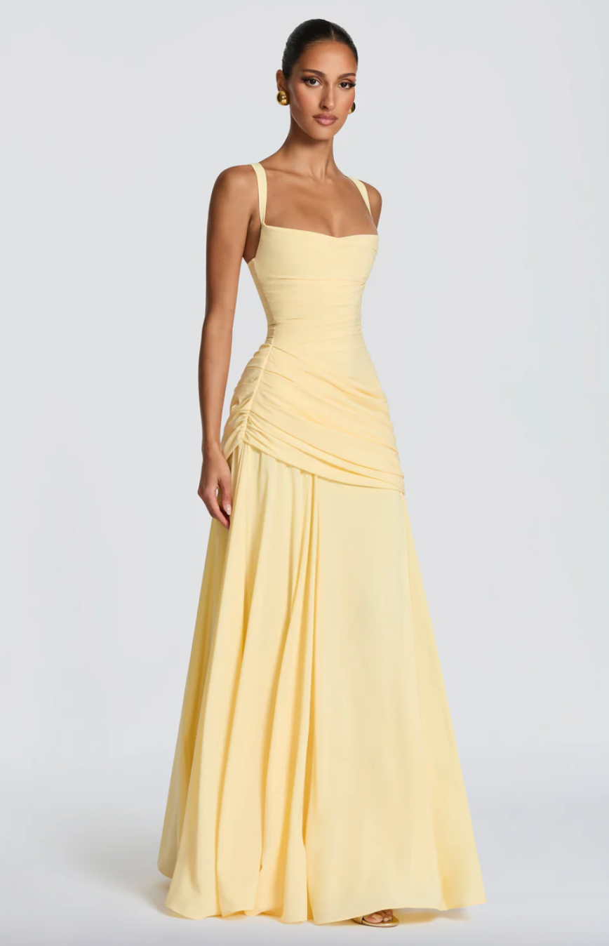 BABYBOO SURA MAXI DRESS YELLOW