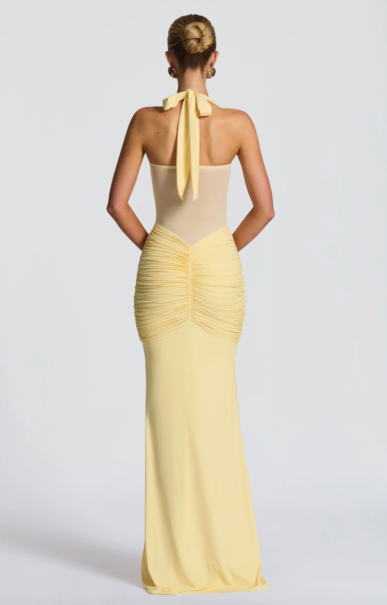 BABYBOO VIXEN MAXI DRESS YELLOW