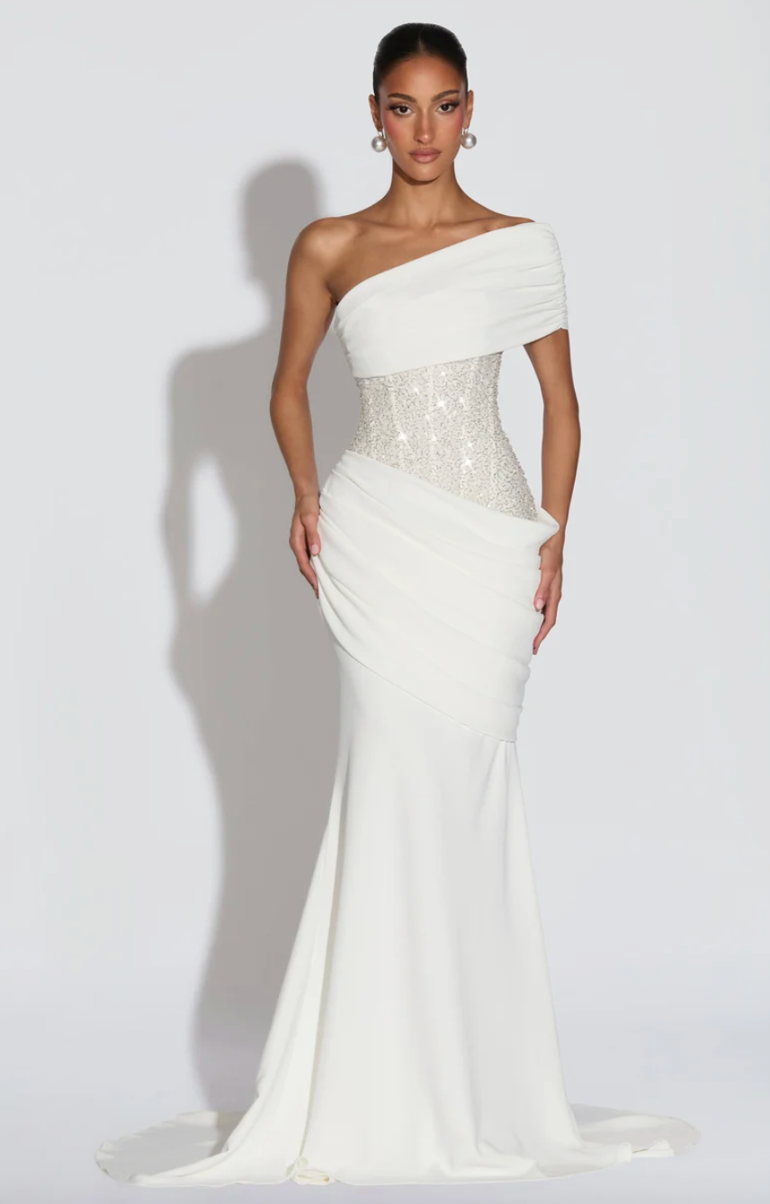 BABYBOO ELLORA GOWN IVORY