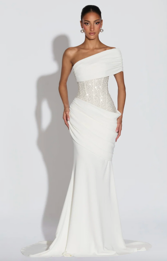 BABYBOO ELLORA GOWN IVORY