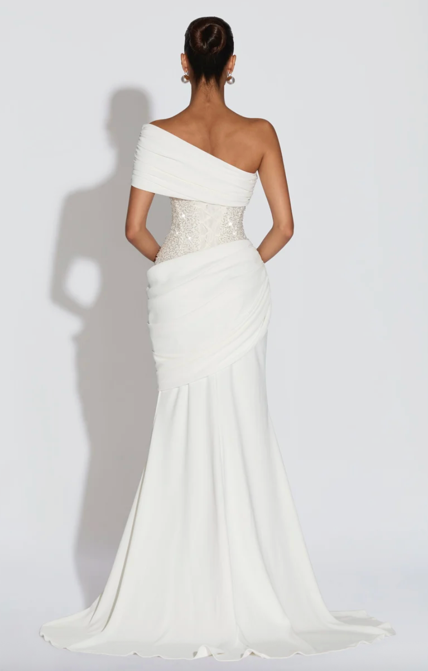 BABYBOO ELLORA GOWN IVORY