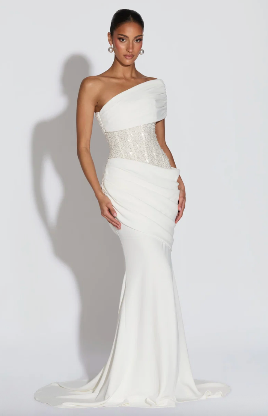 BABYBOO ELLORA GOWN IVORY