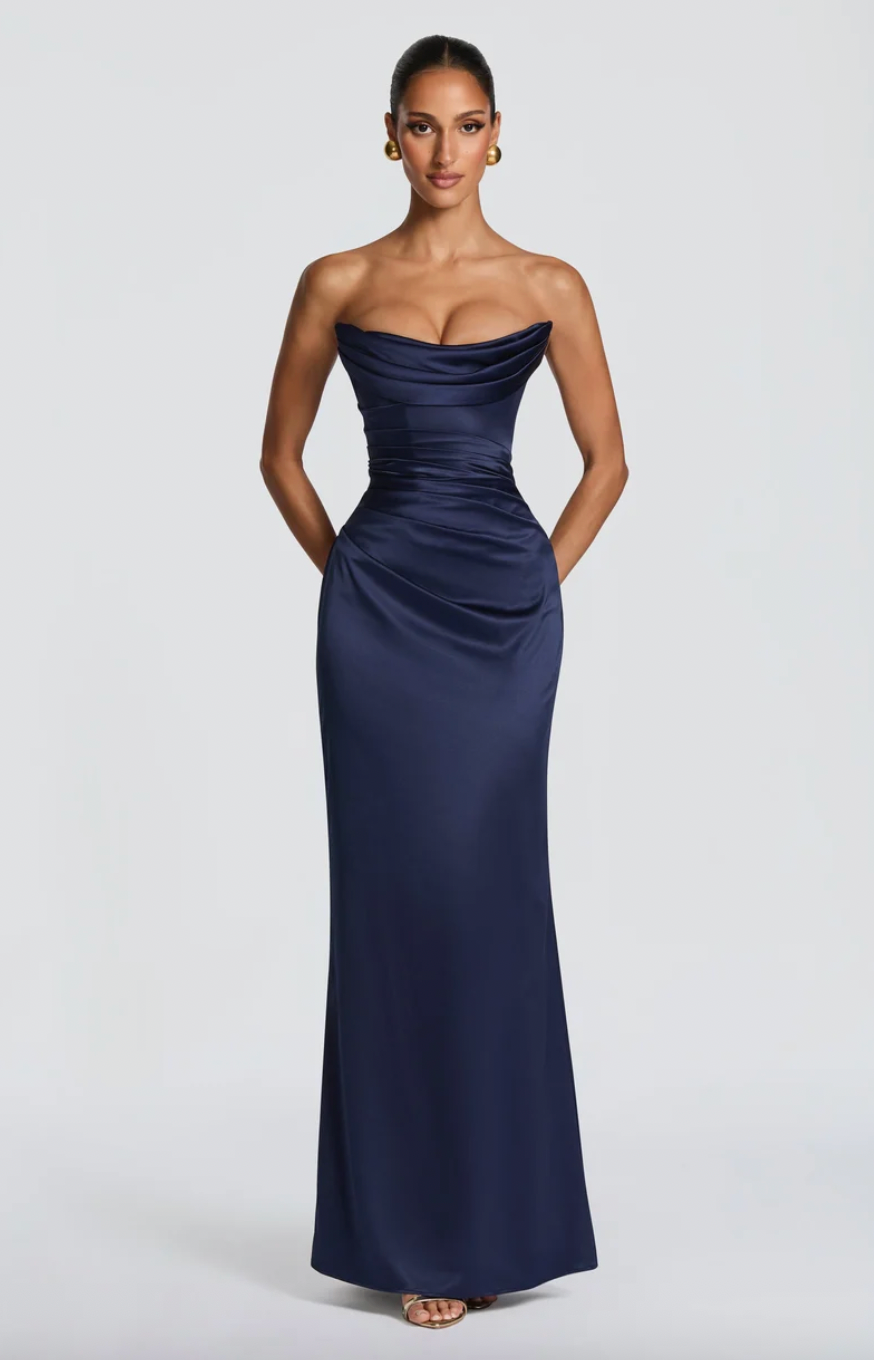 BABYBOO VESSA MAXI DRESS NAVY