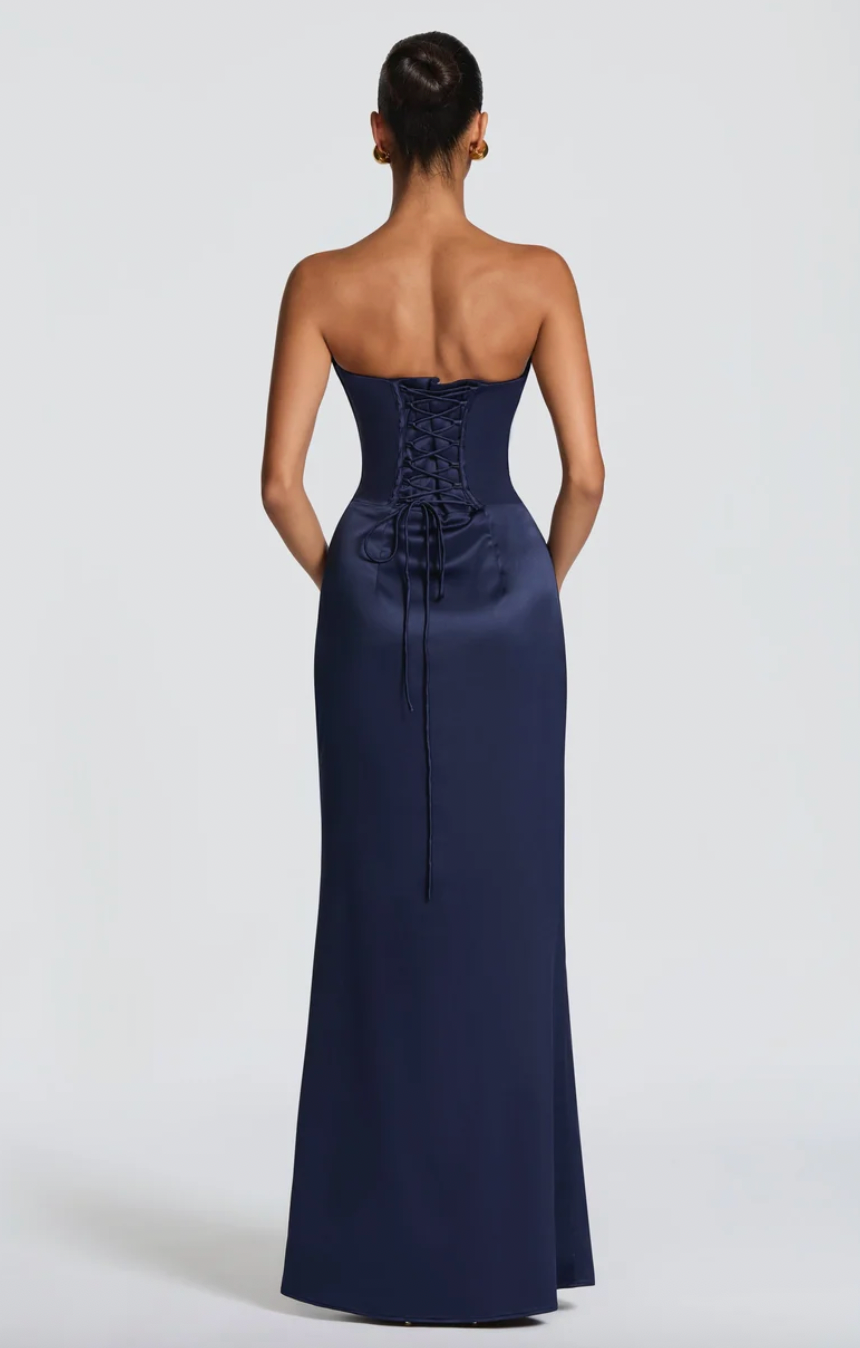 BABYBOO VESSA MAXI DRESS NAVY