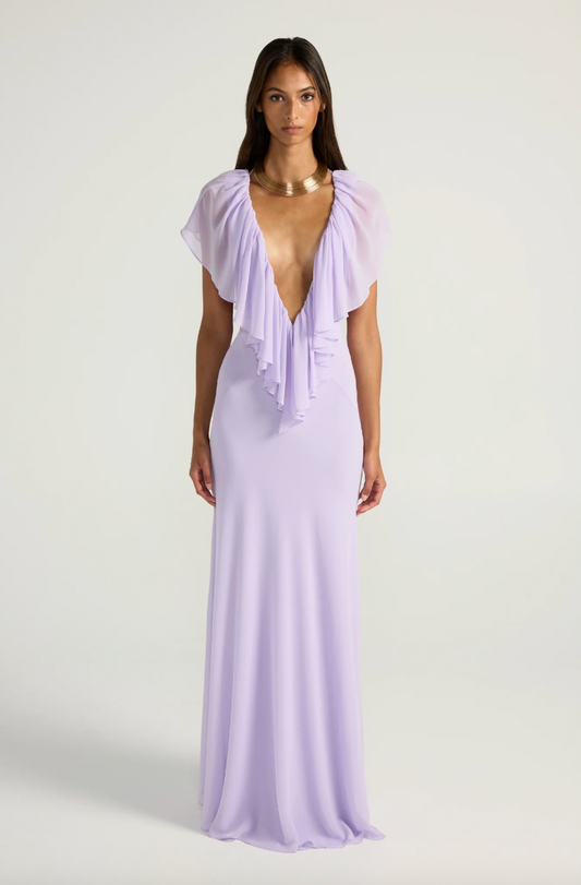 ANCE GRIA CLOVER GOWN LAVENDAR