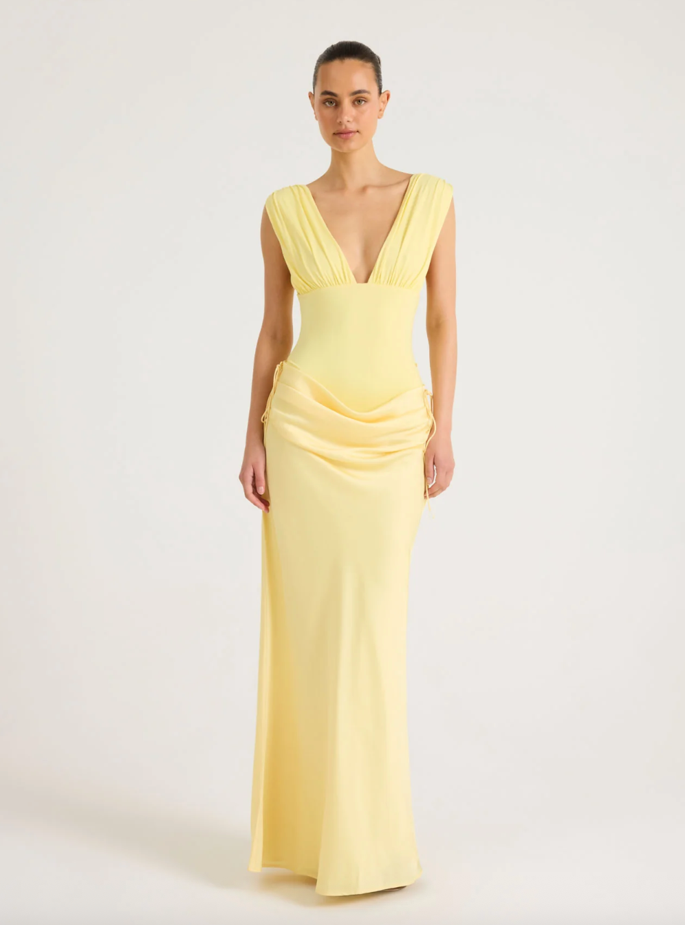 BENNI MONROE MAXI DRESS YELLOW