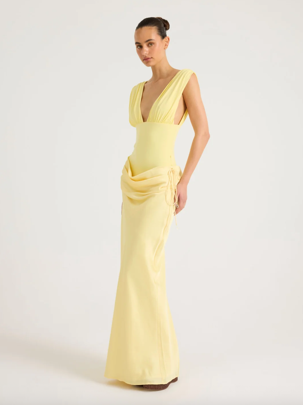 BENNI MONROE MAXI DRESS YELLOW