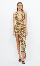 Load image into Gallery viewer, BEC AND BRIDGE MALIBU HALTER DRESS
