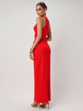 Load image into Gallery viewer, EFFIE KATS EIZA GOWN CHERRY RED
