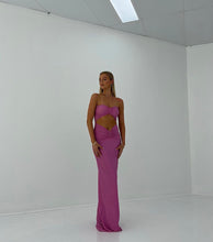 Load image into Gallery viewer, WAREHOUSE SALE: HNTR THE LABEL YASMIN SHIMMER GOWN PINK
