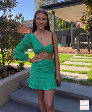 Load image into Gallery viewer, LOVERS AND FRIENDS AVA BROOKE SET GREEN
