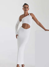 Load image into Gallery viewer, NATALIE ROLT VIKTORIA DRESS WHITE
