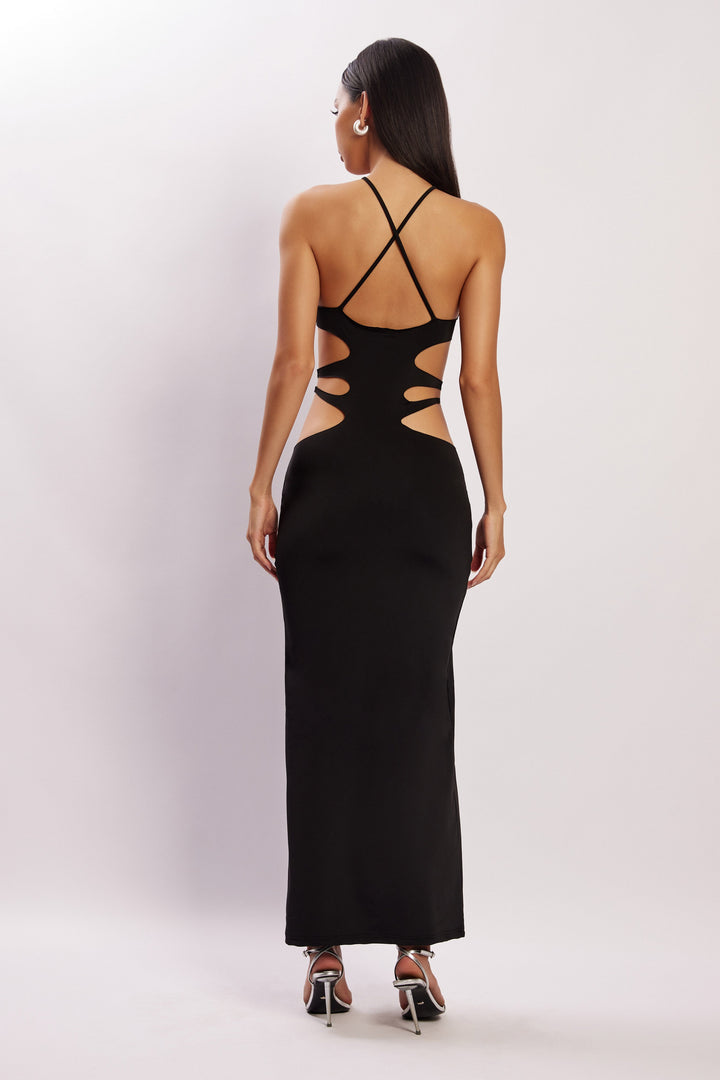 MESHKI EDEN CUT OUT MAXI DRESS – JMWEEKENDRENTAL