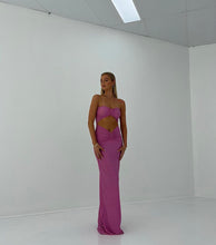 Load image into Gallery viewer, HNTR THE LABEL YASMIN SHIMMER GOWN PINK
